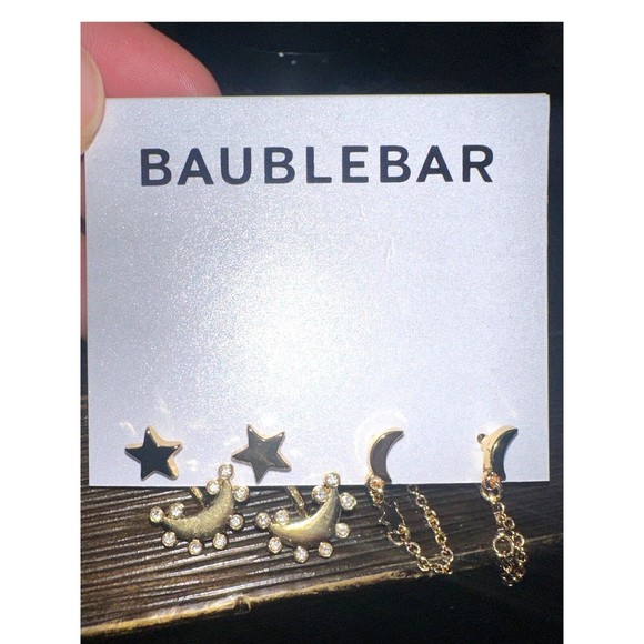 Baublebar Cosmic Couple Earring Set Limited Edition Ipsy Exclusive - Picture 3 of 5